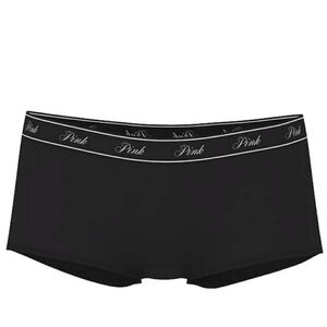 PINK Cotton Logo Shortie Size Small NWT